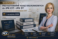 01.IX.2026 online, dr Małgorzata Rzeszutek Przygotowanie ksiąg rachunkowych do JPK CIT i JPK ŚT u podatników na estońskim CIT
