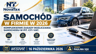 16.X.2026 online Paulina Sęk - Samochód w firmie - Kompleksowe zasady rozliczania samochodu w PIT, CIT i VAT w 2026