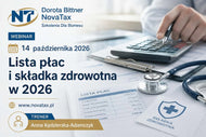 14.X.2026 online Anna Kędzierska - Adamczyk Lista płac i składka zdrowotna w 2026