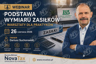 26.VI.2026 online Dariusz Suchorowski Podstawa wymiaru zasiłków – warsztat dla praktyków