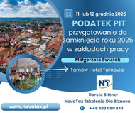 12.XII.2025 stacjonarne Małgorzata Świątek OBOWIĄZKI ZAKŁADÓW PRACY W ZAKRESIE  PDoF  - PODSUMOWANIE ROKU  2025